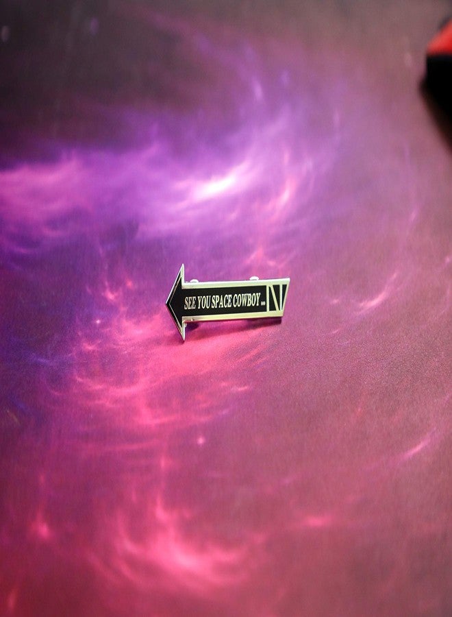 Untitled See You Space Cowboy Meme Cowboy Bebop Hard Enamel Pin Badge - Image 4